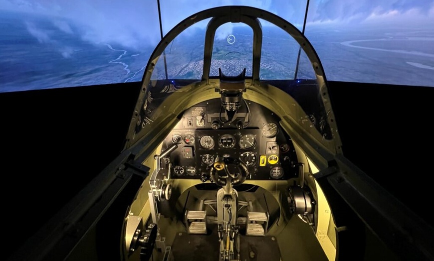 Image 7: 30-Minute Flight Simulation or Battle of Britain Combat Experience