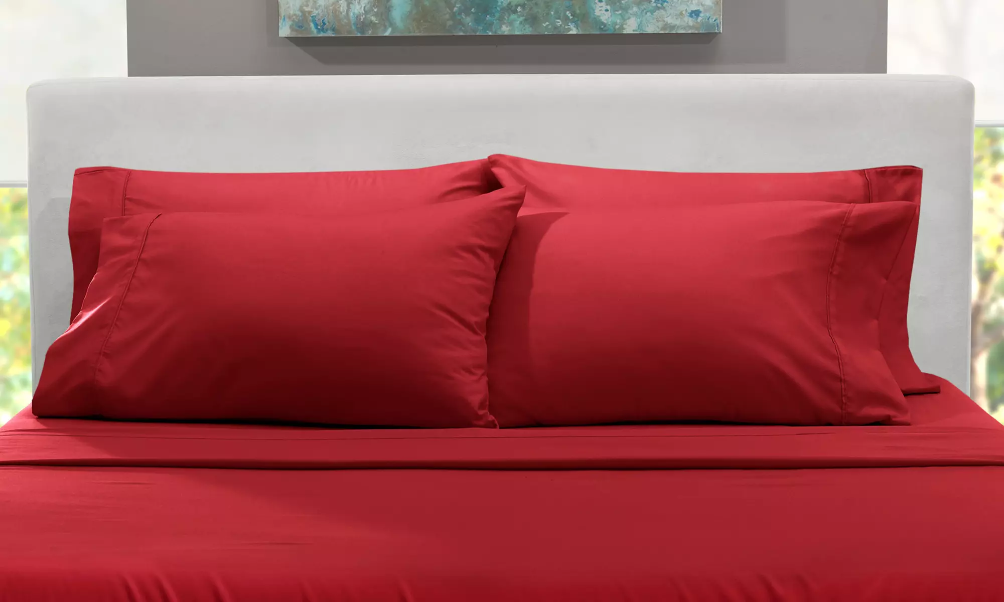 Nestl Extra Deep Pocket Sheets - 18-24 Inch Fitted Bed Sheet Set - 6 Piece
