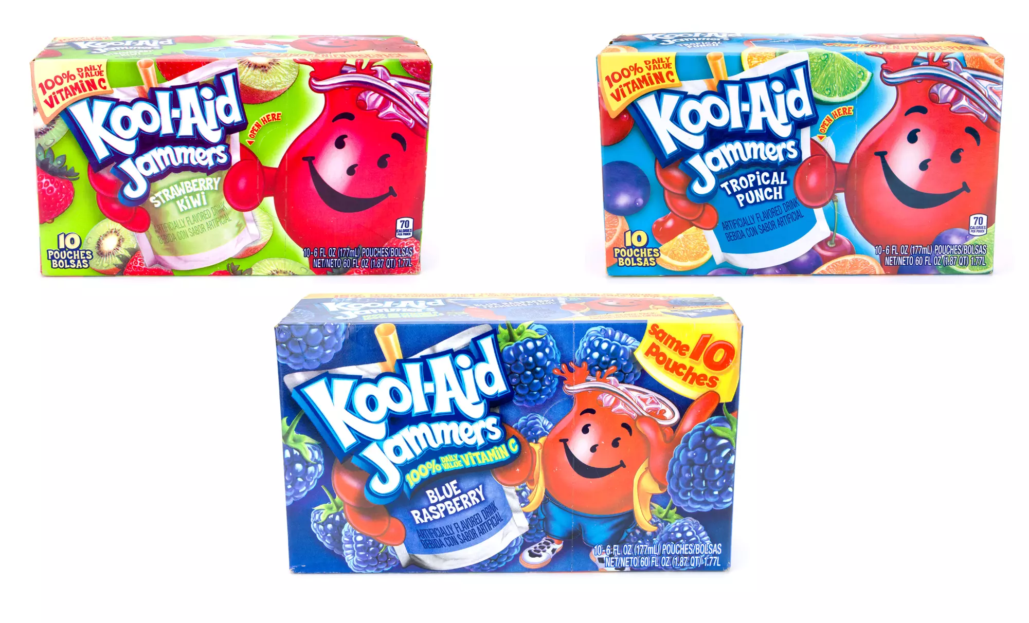 Kool Aid Jammers; 4-Pack of 10-Count Boxes + 5% Back in Groupon Bucks - Primary Image