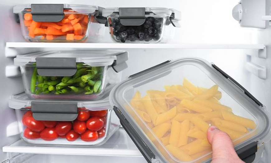 Image 8: Up to Ten Homiu Borosilicate Glass Food Container Sets