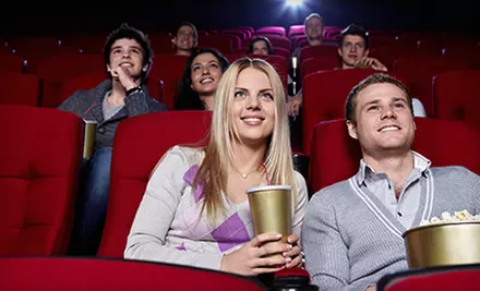 $16 for a Movie with Popcorn or Hotdogs and Soda for Two at The Harper Theater (Up to $31.50 Value) - Primary Image