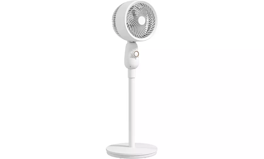 Image 6: HomCom 12-Inch Floor Standing Fan