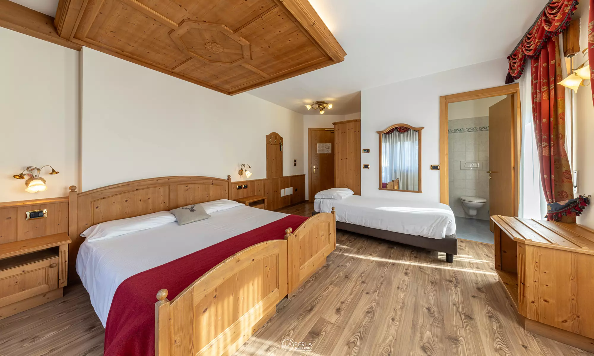 Trentino: camera Comfort per 2 con colazione o mezza pensione