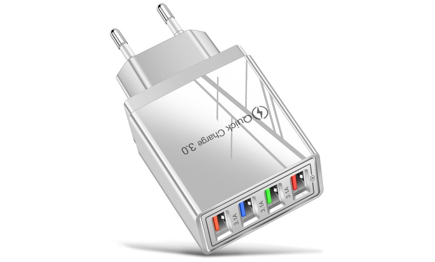 Image 5: 1 ou 2 adaptateurs muraux avec 4 ports USB