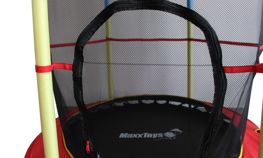 Image 6: Trampoline avec filet de protection