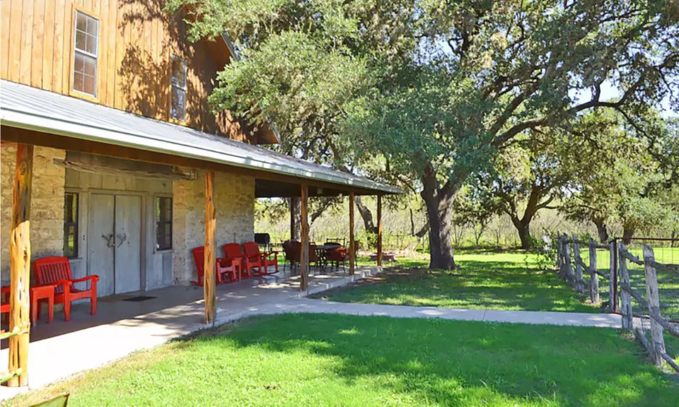 2-Night Stay for 2, 4, or 16 People at Utopia River Retreat, TX, with Dates into February. Combine Up to 6 Nights. - Primary Image