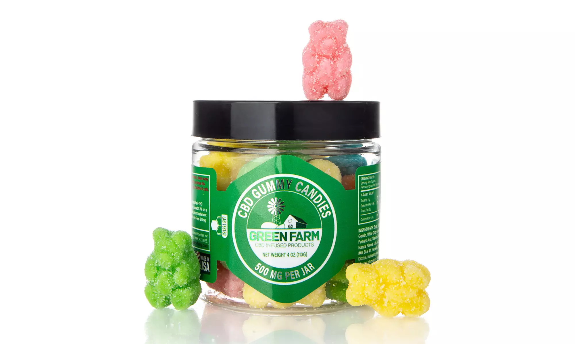 Green Farm Tasty Gummies for Sleep and Anxiety from Green Farm (500MG-5000MG)