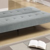 Image 2: Living And Home Modern Tufted Sofa Bed with Towelling Upholstery