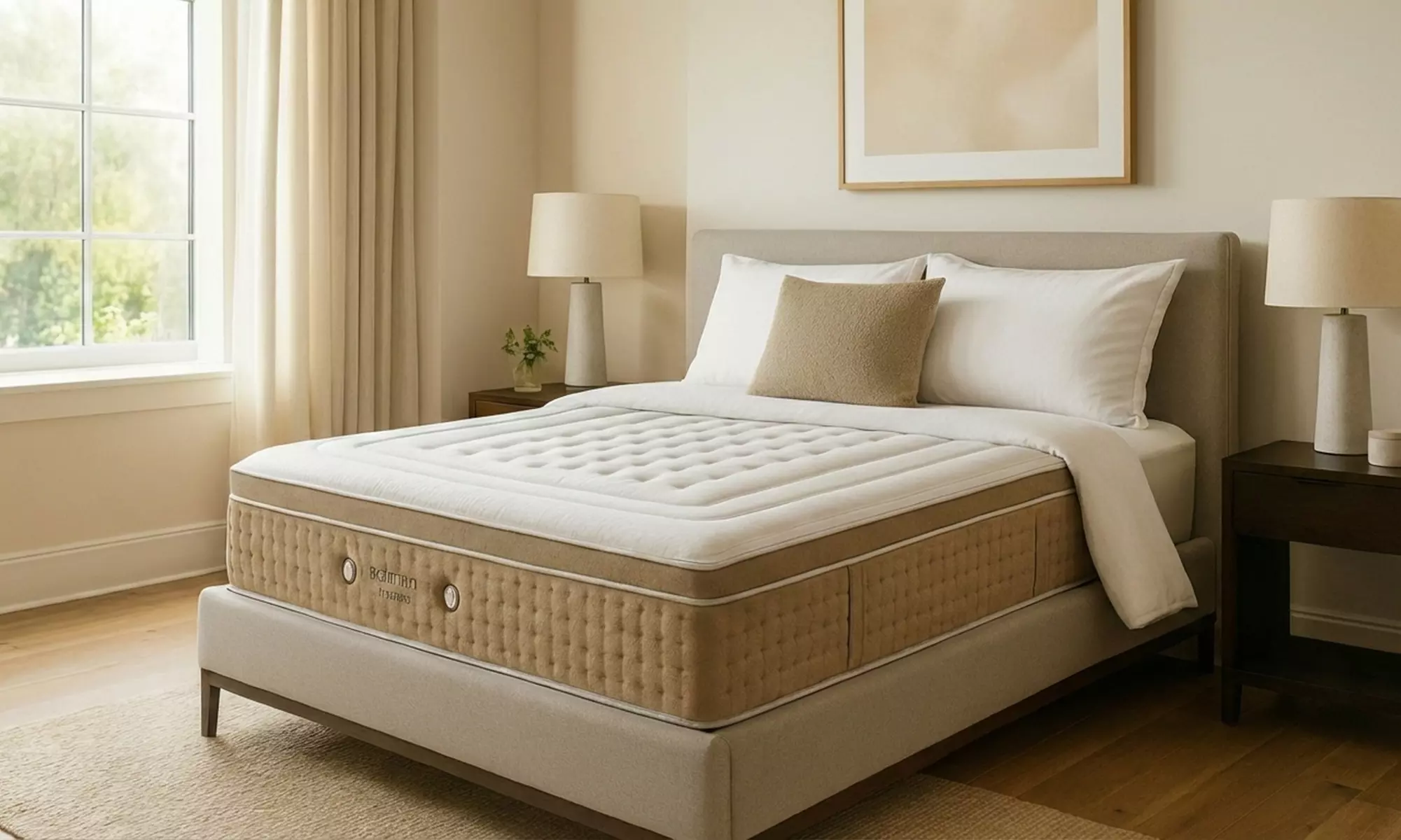 Sampur 'Ibiza Premium' matras met geïntegreerde topper van 33 cm