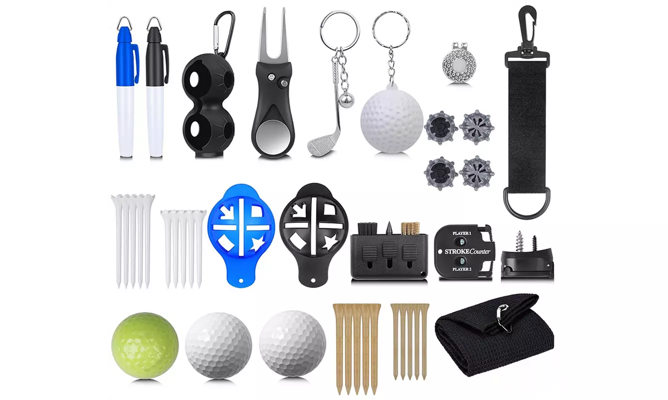 Golf-Adventskalender mit 24 Türchen