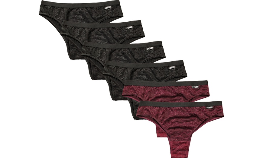 Image 15: 6er-Pack Pyrex brasilianische Damen-Unterhose