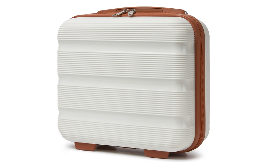 Image 7: Kono 6-Piece PP Hardshell TSA Lock Suitcase Set
