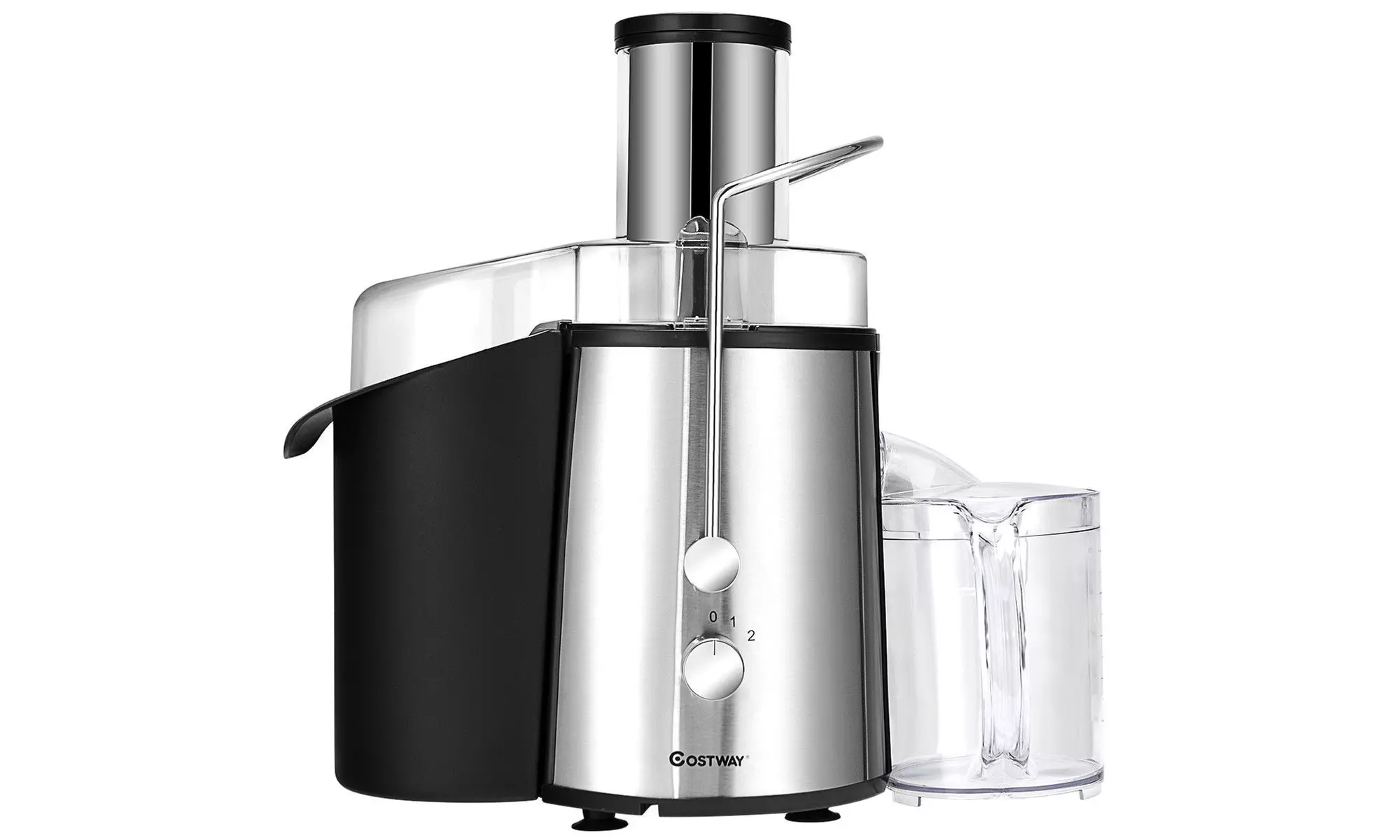 Electric Juicer Wide Mouth Fruit & Vegetable Centrifugal Juice Extractor 2 Speed
