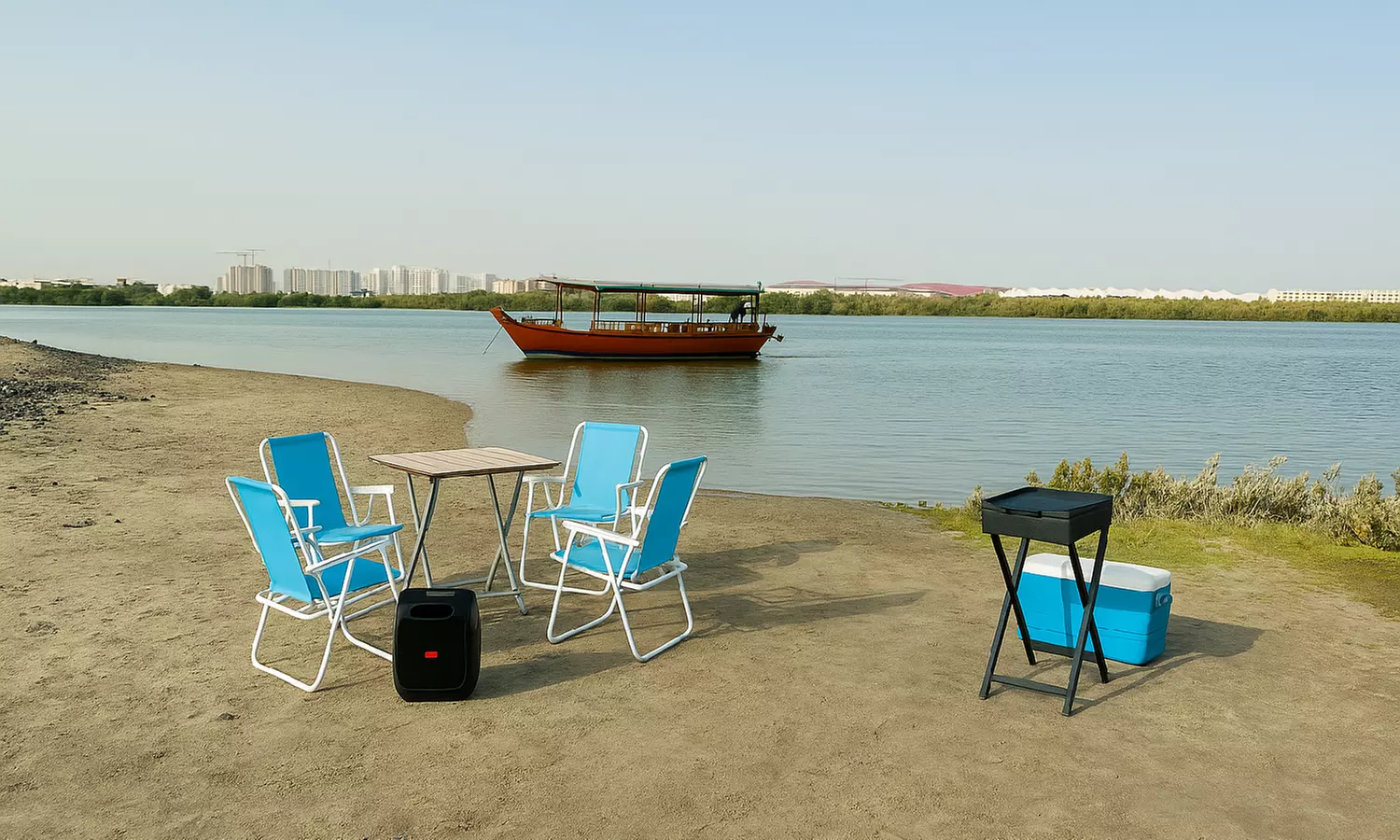 Private Island Party with Breathtaking Skyline Views for 12 Guests!