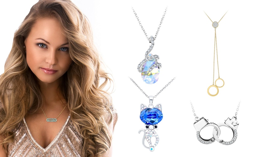 Image 1: Collar con cristales brillantes de SC Crystal