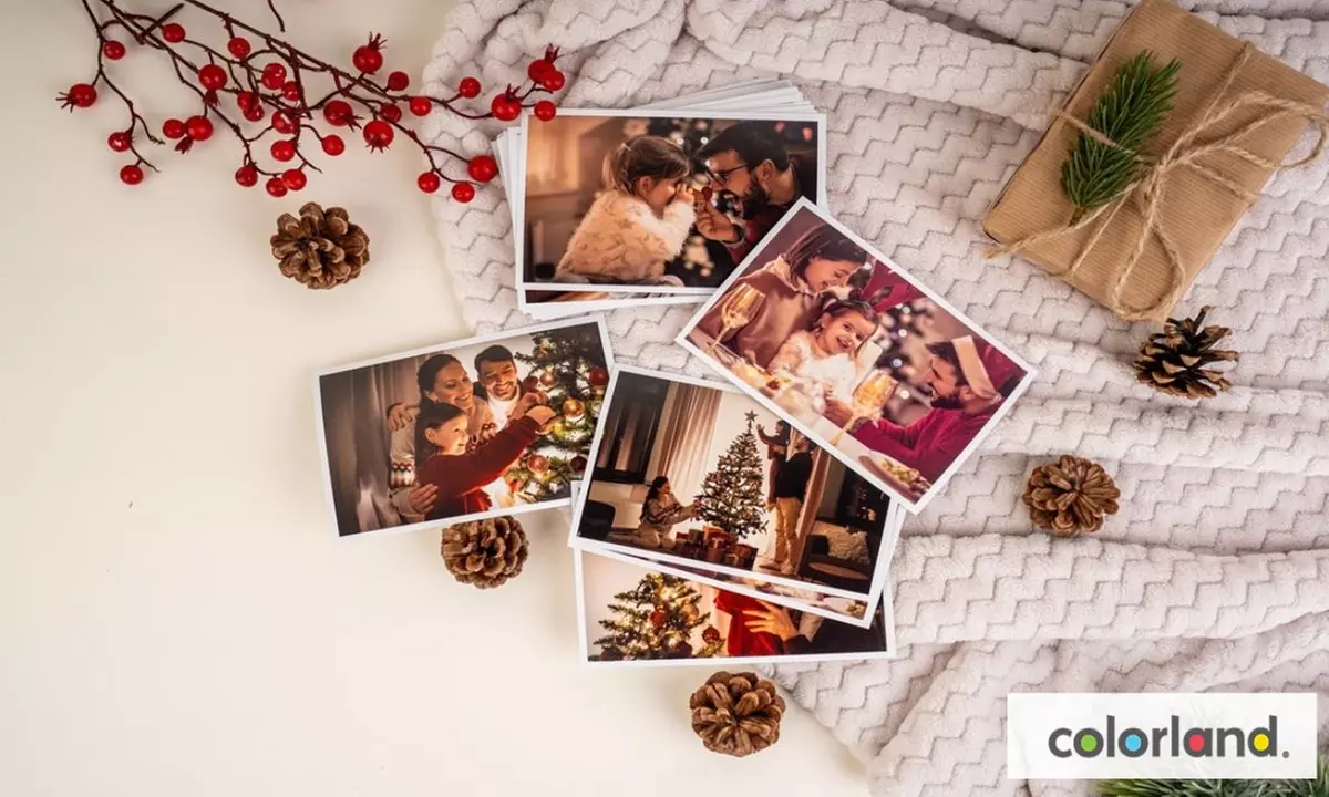 Tirage de 20 à 400 photos, format au choix, avec Colorland