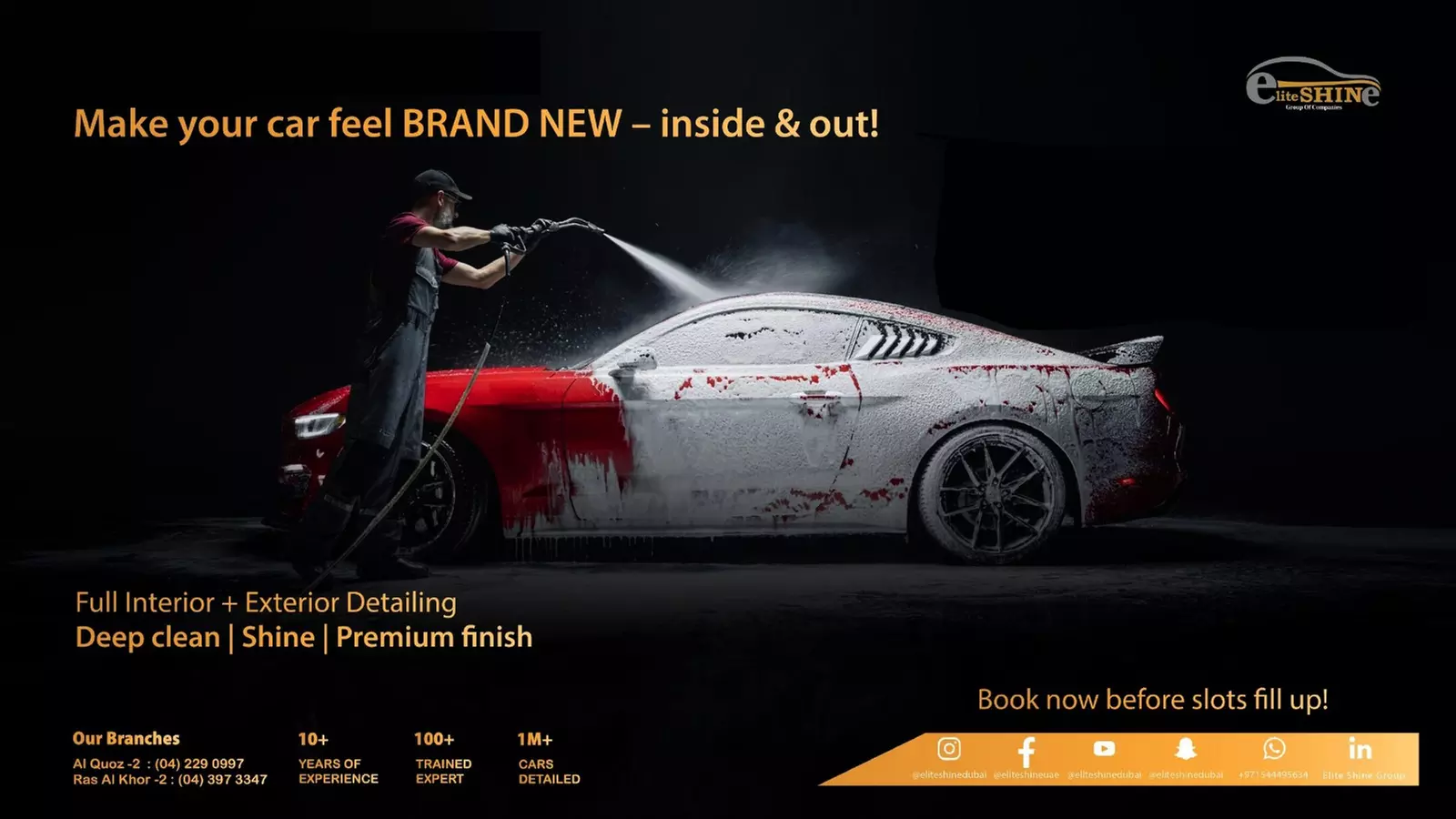 Sedan or SUV Detailing or HD Nano Ceramic Tint Packages