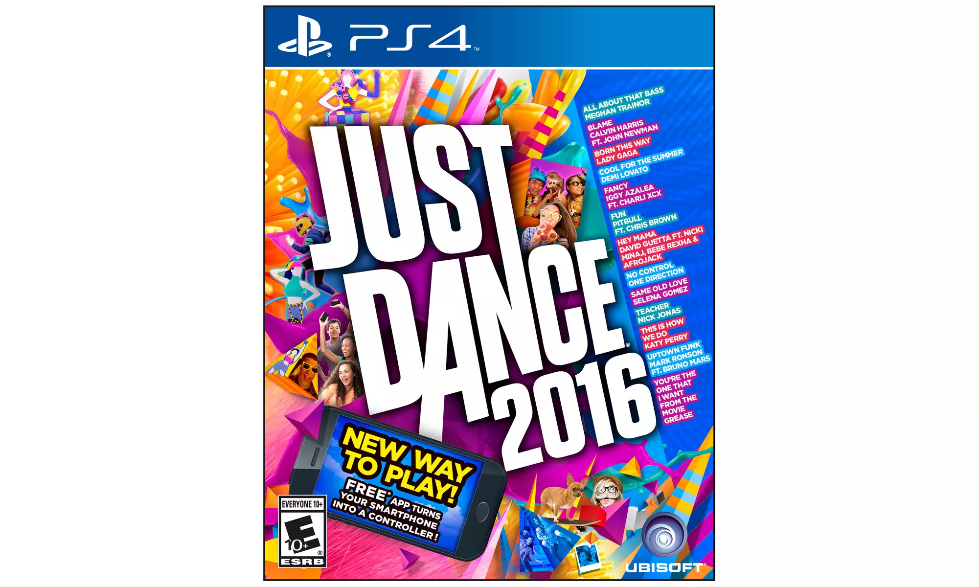 Just Dance 2016 for Wii/Wii U/PlayStation 3/PlayStation 4/Xbox 360/or Xbox One - Second Medium