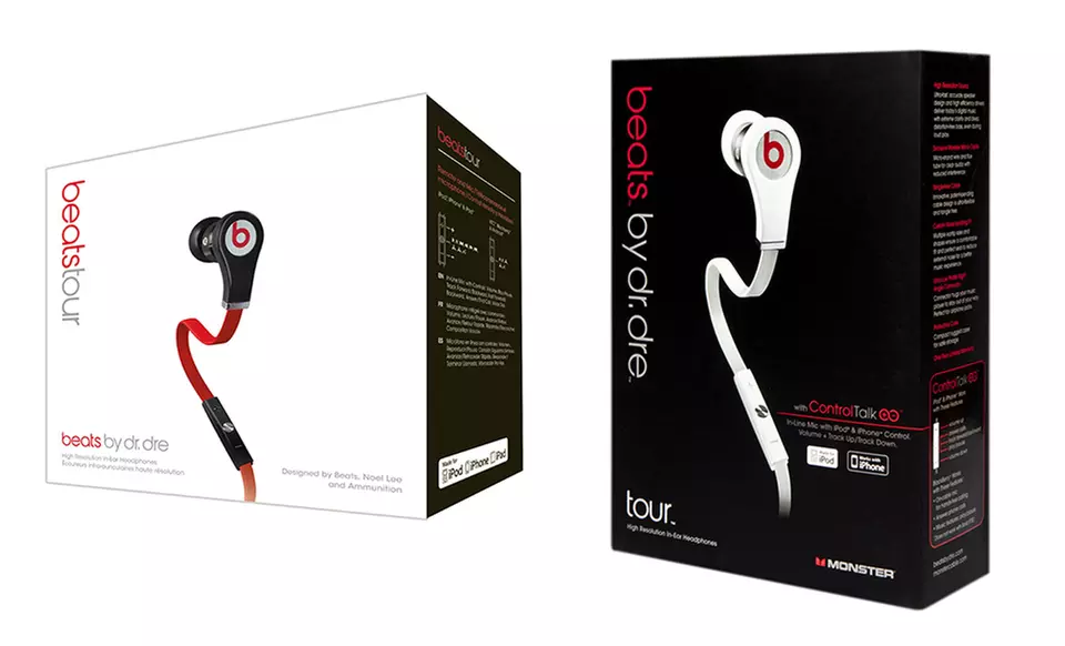 Beats By Dre Tour In-Ear Headphones with ControlTalk - Second Medium