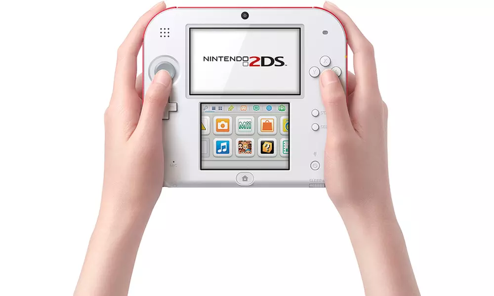 Nintendo 2DS Dual-Screen Handheld Gaming System and New Super Mario Bros. 2 Bundle   - Primary Image