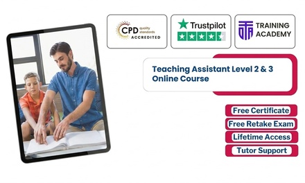 Teaching Assistant Level 2 & 3 Online Course - Online Training Academy