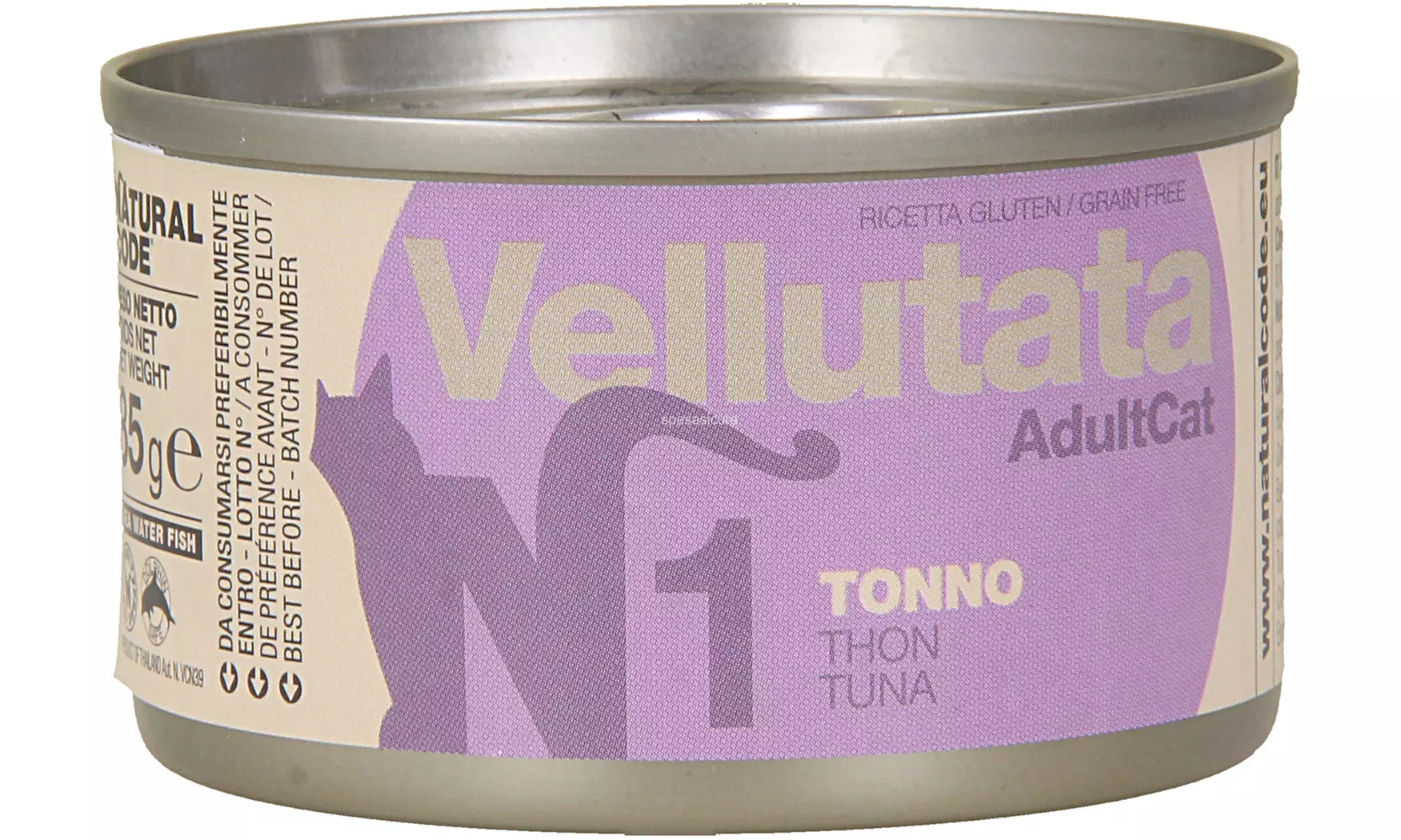 Set da 24 lattine di cibo per gatti Natural Code