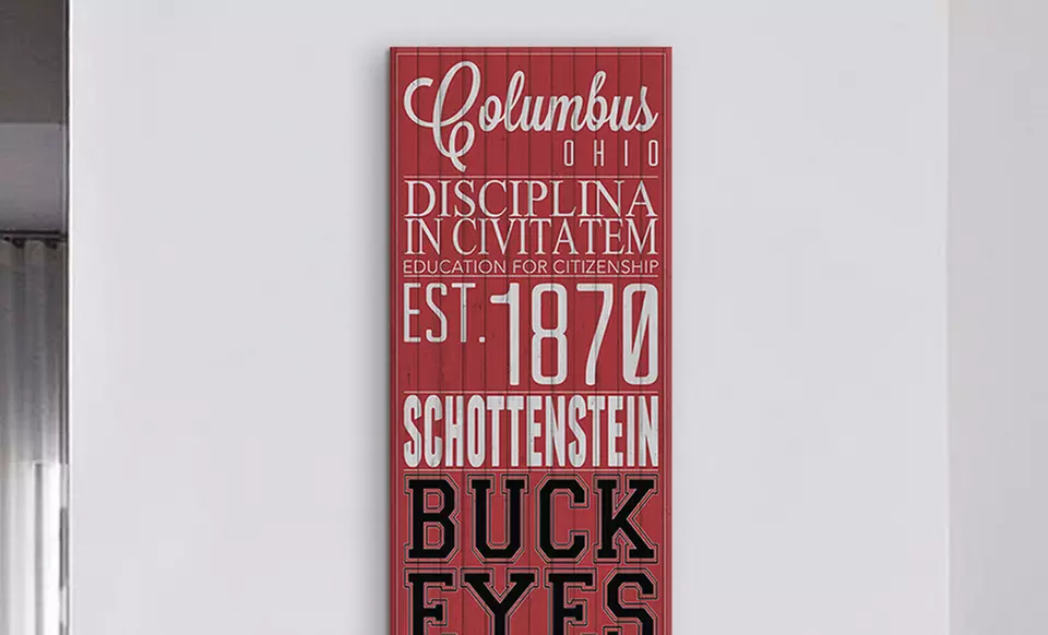 $39.99 for a 36"x12" University Pride Print on Canvas ($159.98 List Price). Multiple Schools. Free Shipping and Returns. - Second Medium