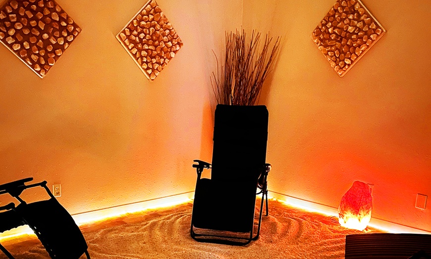 Image 3: Unwind with a 40-Minute Salt Session For One, Two, or Four People
