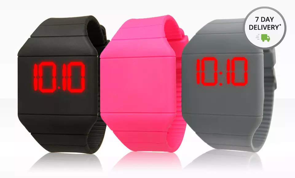 Digital Touchscreen LED Watches. Multiple Colors Available. Free Returns. - Primary Image