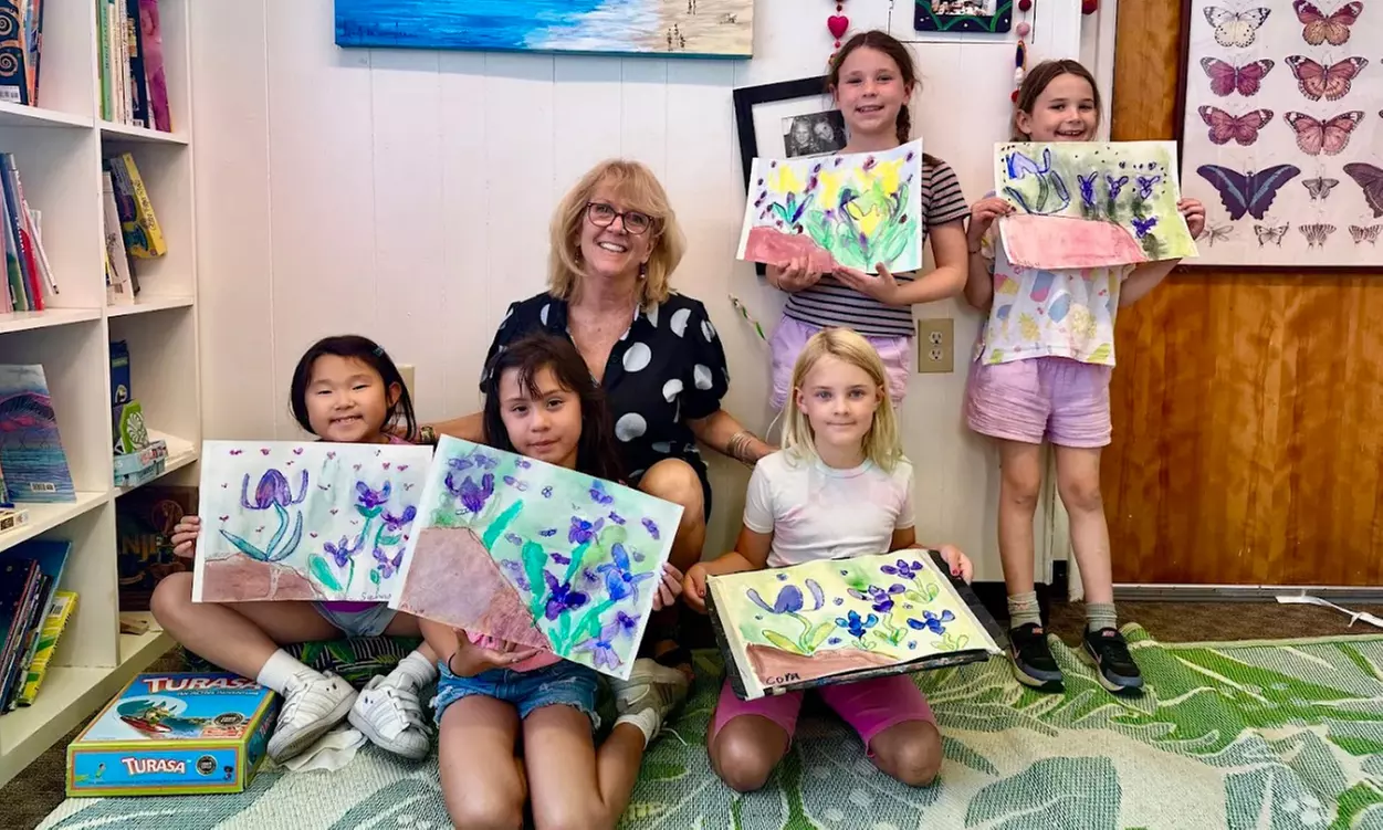 Wine & Sip Painting Experience or Kids' Art Class!