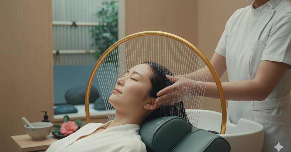 Enjoy a Soothing Head Spa and Scalp Care Experience