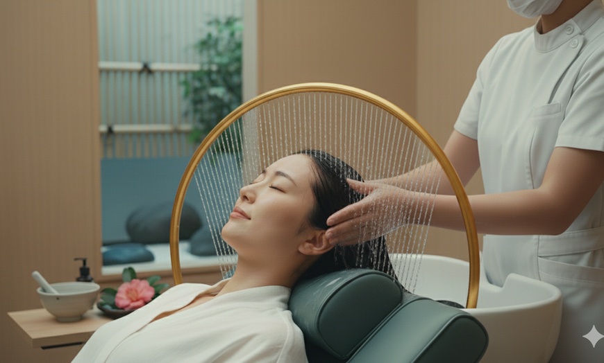 Image 1: Enjoy a Soothing Japanese Head Spa and Scalp Care Experience