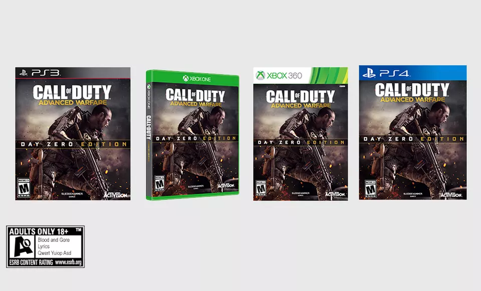 Call of Duty: Advanced Warfare Day Zero Edition Pre-Order for PS3, PS4, Xbox One, or Xbox 360  - Primary Image