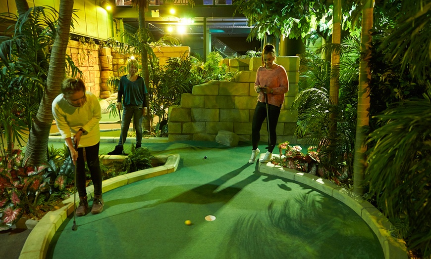 Image 1: 18 Holes of Mini Golf For Two