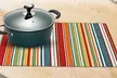 Six-Pack Ruvanti 100% Cotton Heat-Resistant Dining Table Placemats 13" x 19" - Second Medium