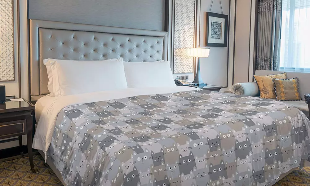 Tagesdecke aus Piqué-Baumwolle für Frühling und Sommer