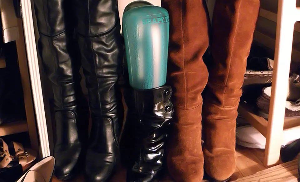 $6.99 for a Just Solutions! Shape It Inflatable Boot Shaper ($11.49 List Price). Multiple Patterns Available. - Second Medium