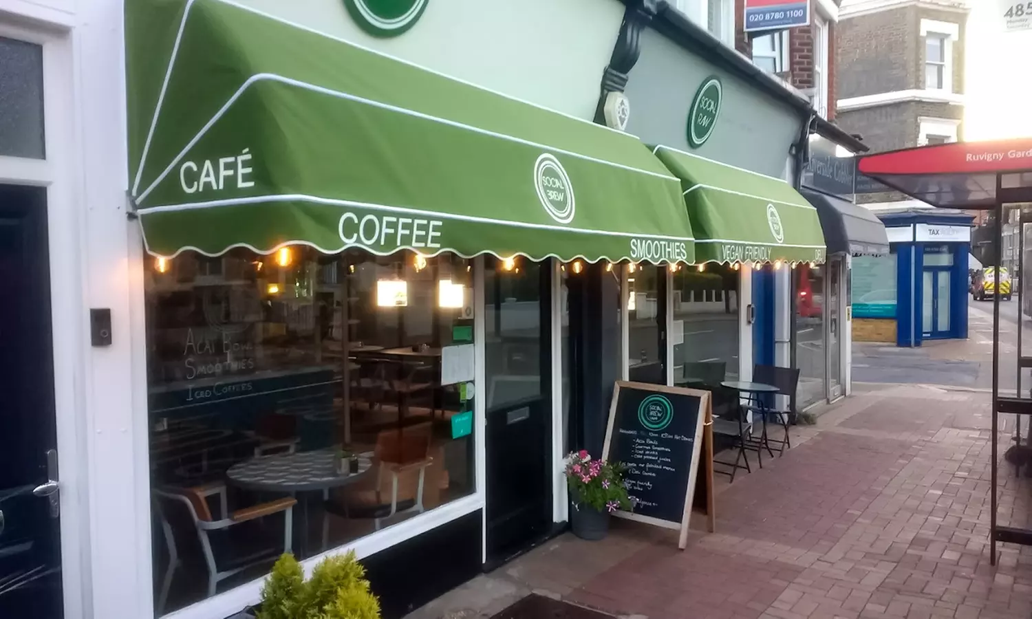 Classic Afternoon Tea for 2 or 4 People at Social Brew Cafe, London