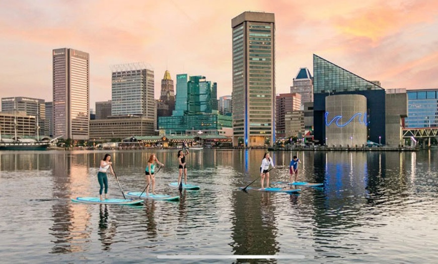 Image 3: Enjoy a Two Hour Paddleboard Rental For Up to Four People  