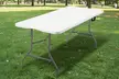 Table pliante d'intérieur et extérieur, 180 x 74 x 74 cm, livraison offerte - Image 2