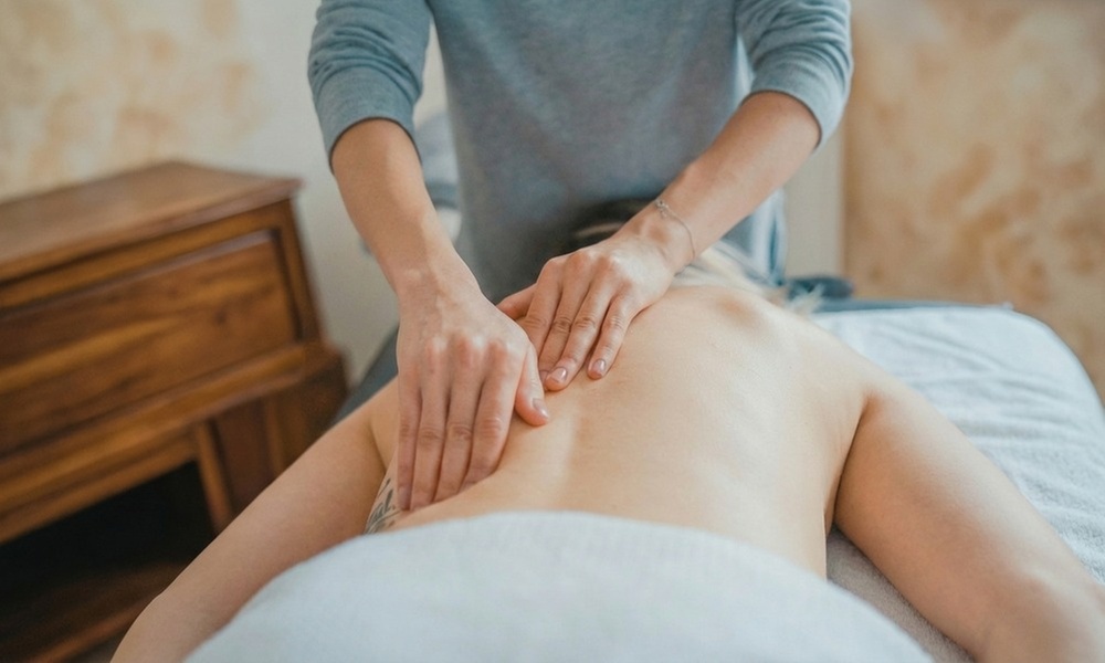 Discover Pure Relaxation with 60, 90 or 120 Minute Choice of Massage at 758 Beauty Spa ( Up to 59% Off )