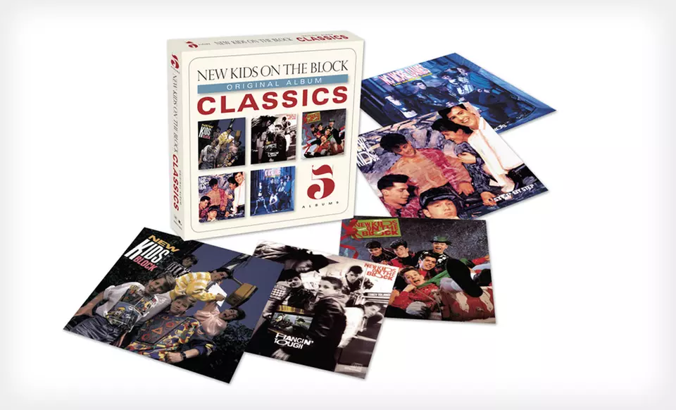 $13.99 for a New Kids On The Block 5-CD Original Album Classics Collection ($21.98 List Price). Free Returns. - Primary Image