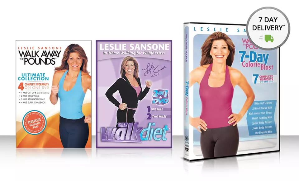 Leslie Sansone 3-Pack of Workout DVDs. Free Shipping and Returns. - Primary Image