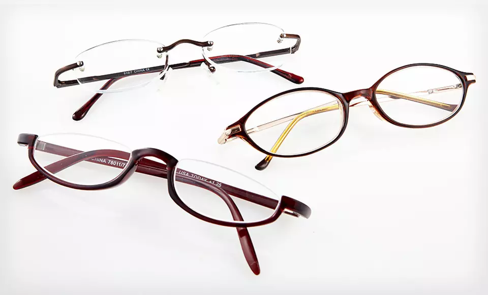 Three or Five Pairs of Unisex Reading Glasses (Up to 60% Off). Free Returns. - Primary Image