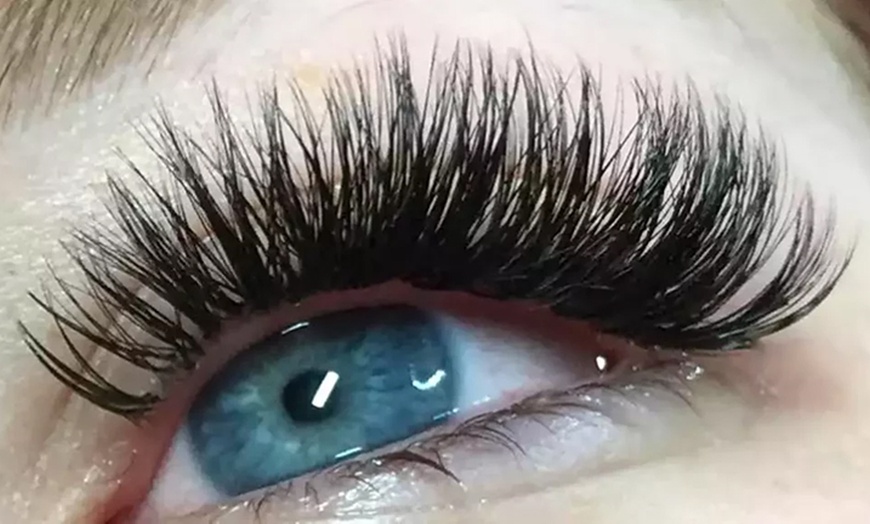 Image 4: Full Set of Classic or Volume Eyelash Extensions 