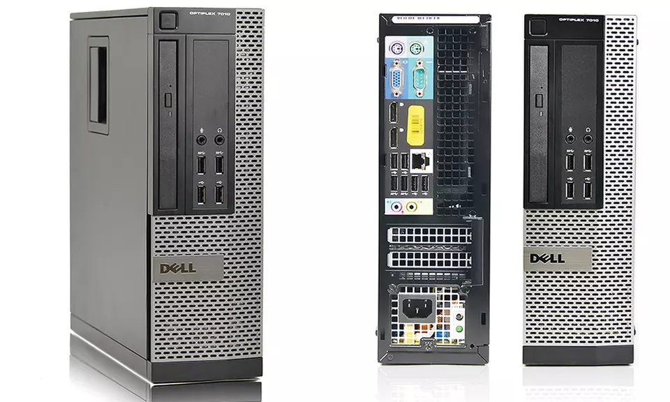 Dell OptiPlex 7010 Small Form Factor PC with 3.4GHz Intel Core i5 Processor, 8GB RAM, and 500GB HDD (Refurbished) - Primary Image