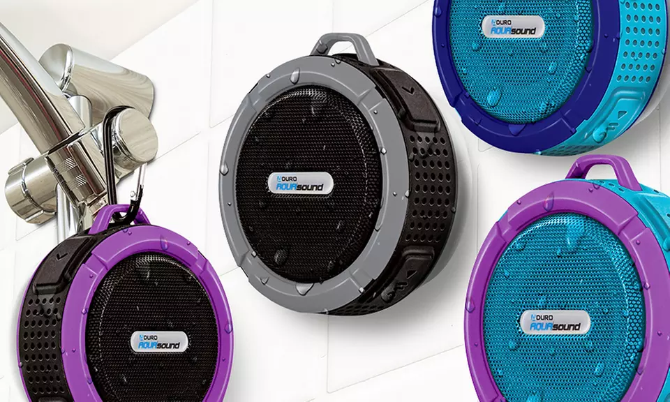 Aduro AquaSound NDure Rugged Wireless Bluetooth Shower Speakers - Primary Image