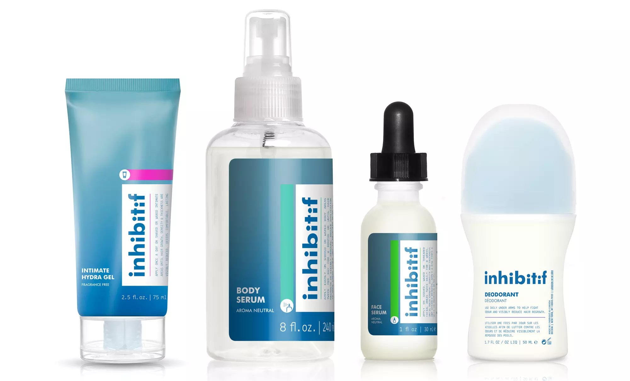 Inhibitif Hair Growth Inhibitor Serums, Deodorant, or Gel from $4.99–$19.99 - Primary Image