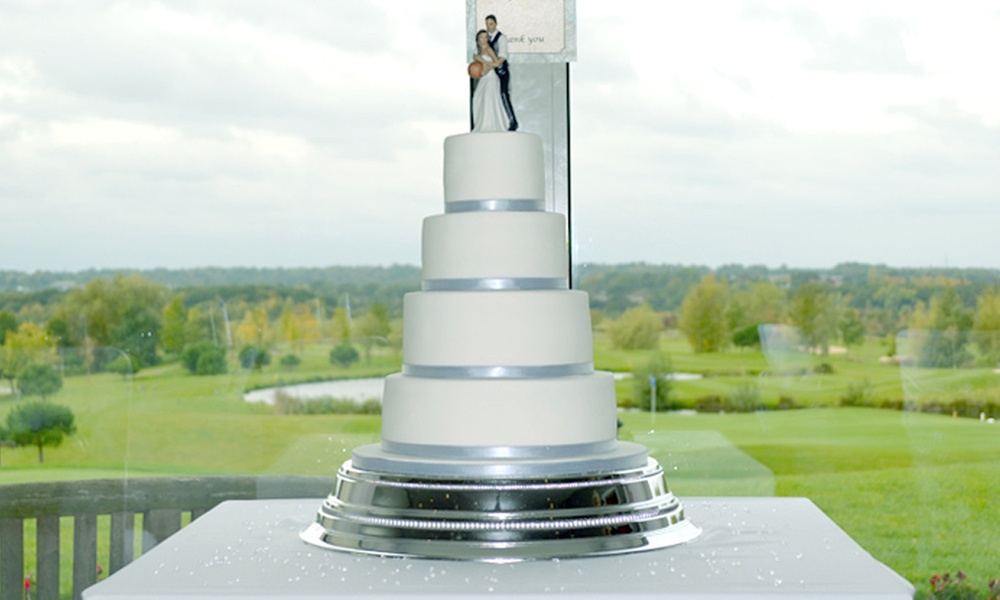 Two-Tier Wedding Cake