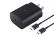 25w Type USB-C Super Fast Wall Charger Plus 1M Cable -Samsung Galaxy S23 S22 S21 - Second Medium